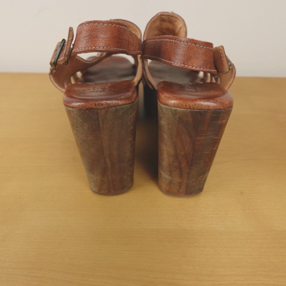 Bed Stu Sandals Fontella Slingback Platform Heels - Picture 8 of 16